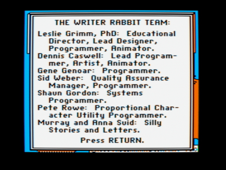 Writer Rabbit screenshot 3 of 5
