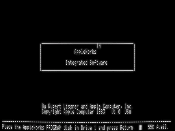 AppleWorks screenshot 1 of 3