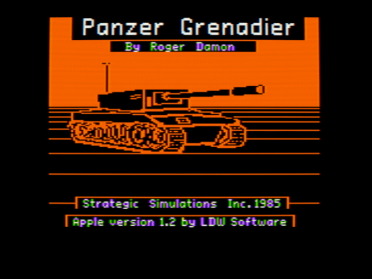 Panzer Grenadier screenshot 1 of 3