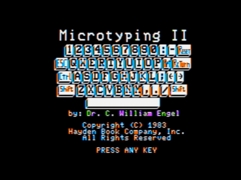 Microtyping II screenshot 1 of 3