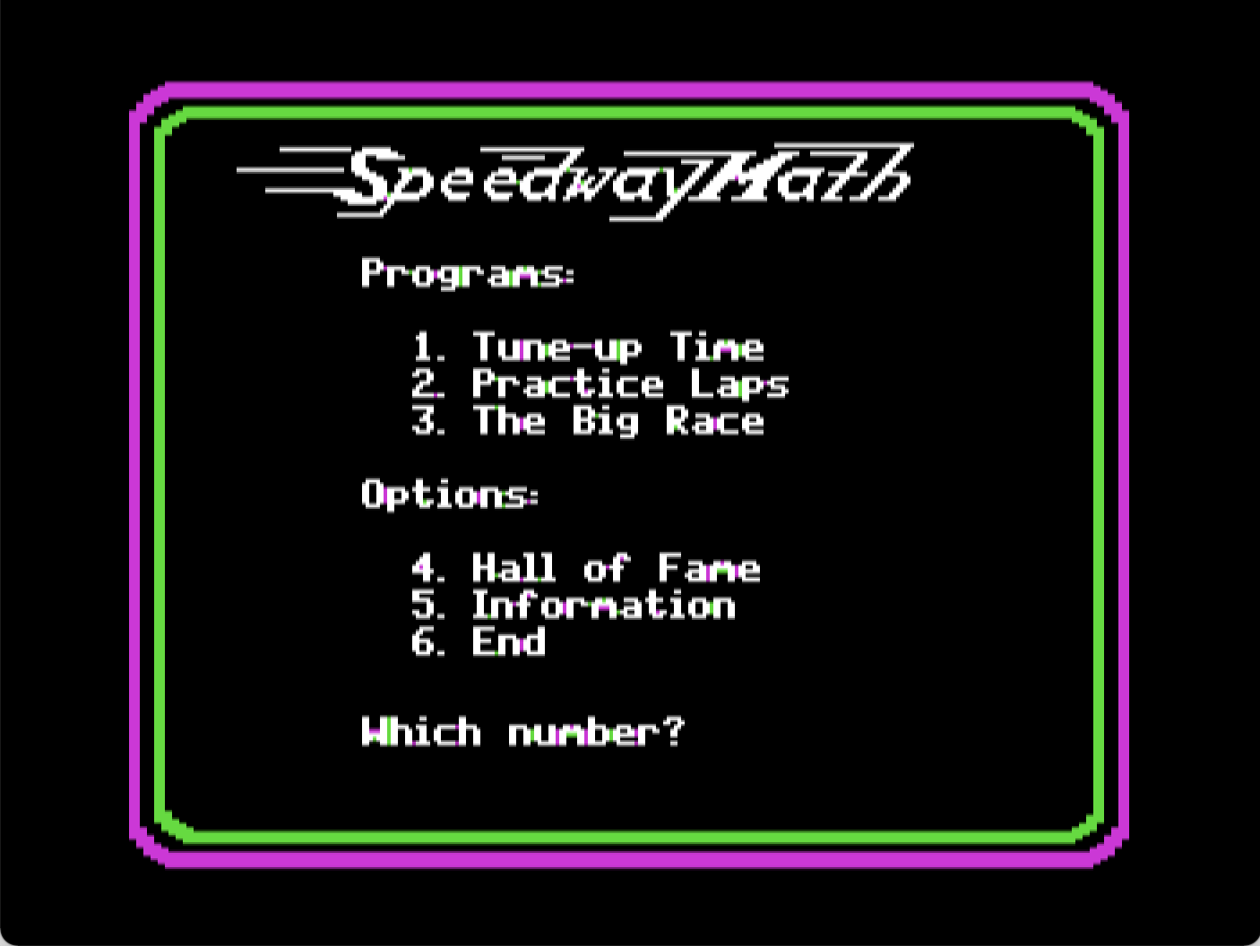 Speedway Math screenshot 2 of 3