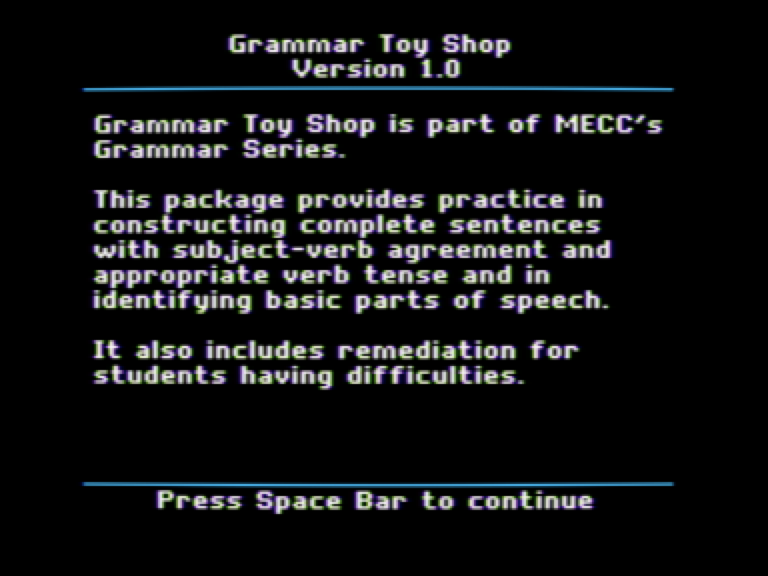 Grammar Toy Shop screenshot 3 of 5