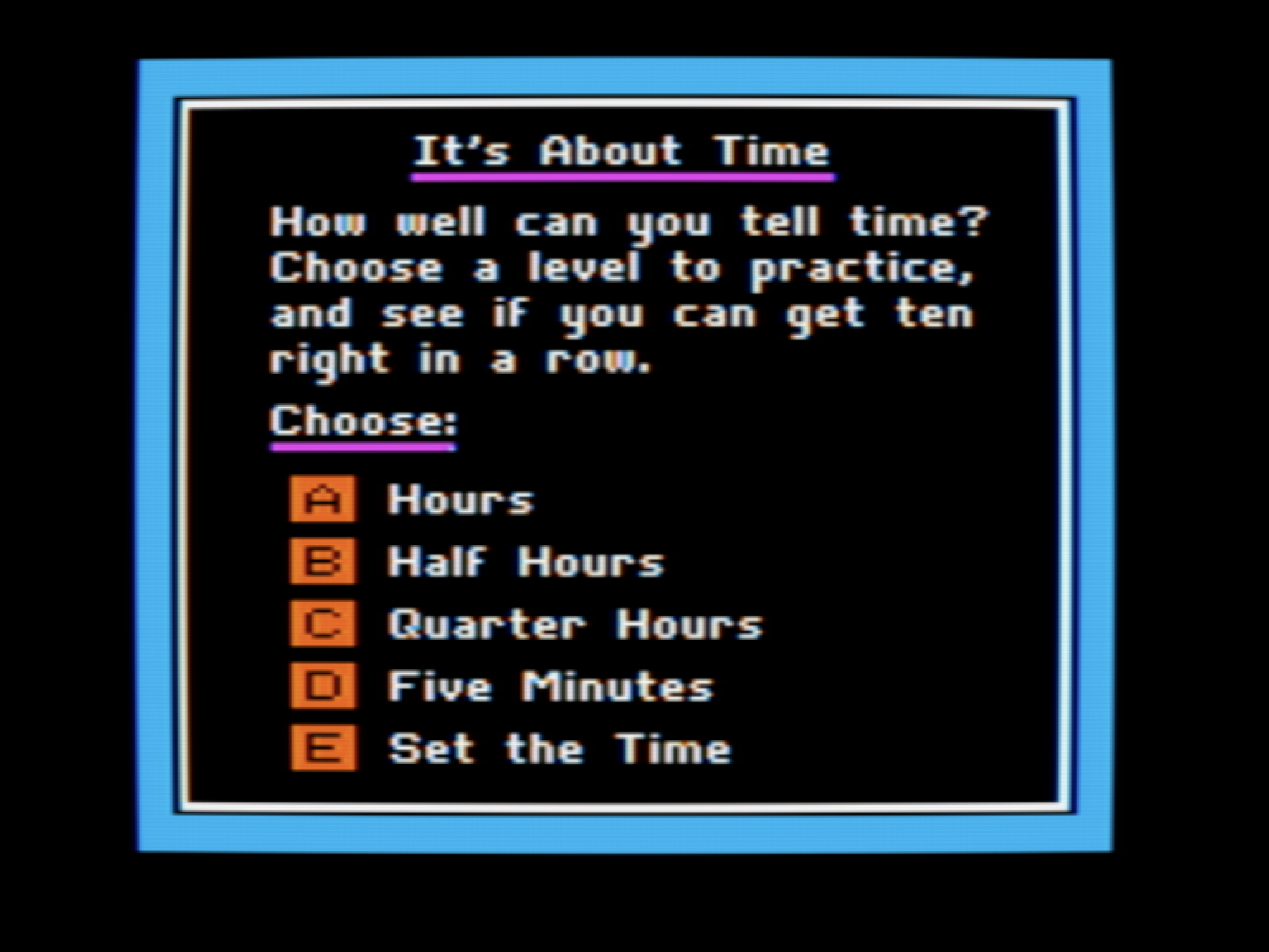It's About Time screenshot 1 of 3