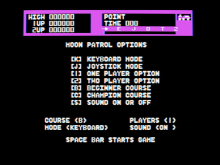Moon Patrol screenshot 2 of 6