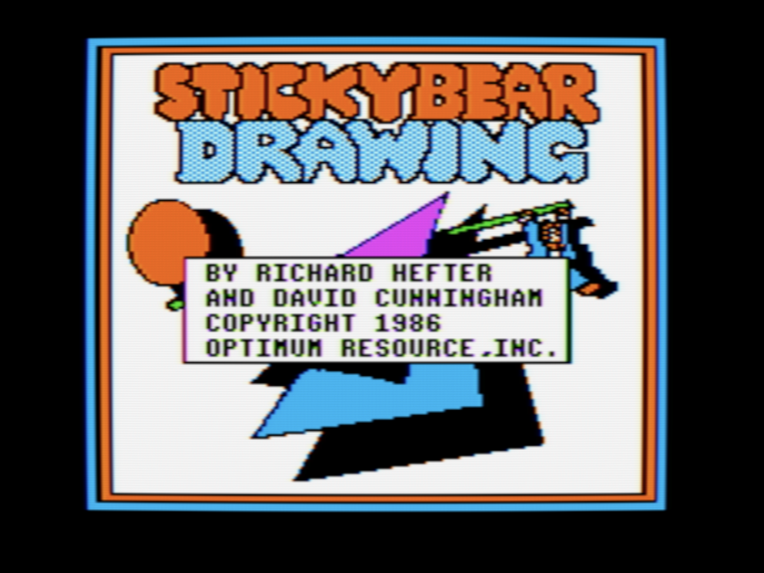 Stickybear Drawing screenshot 1 of 3