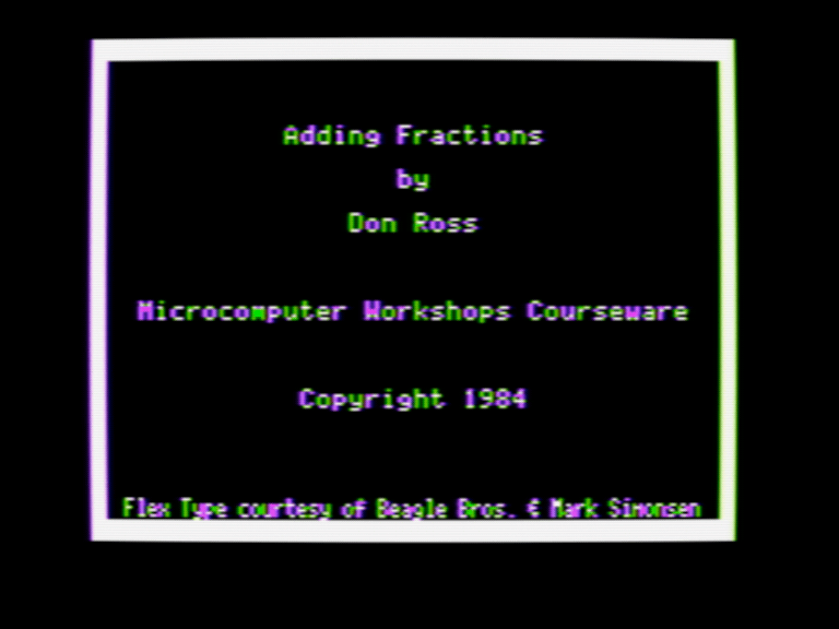 Adding Fractions screenshot 1 of 4