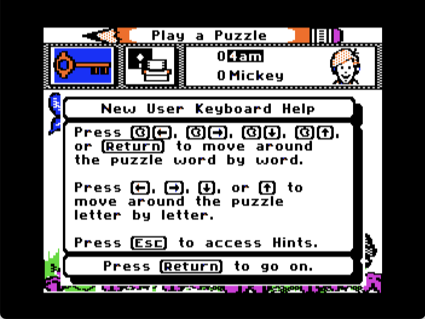 Mickey's Crossword Puzzle Maker screenshot 4 of 5