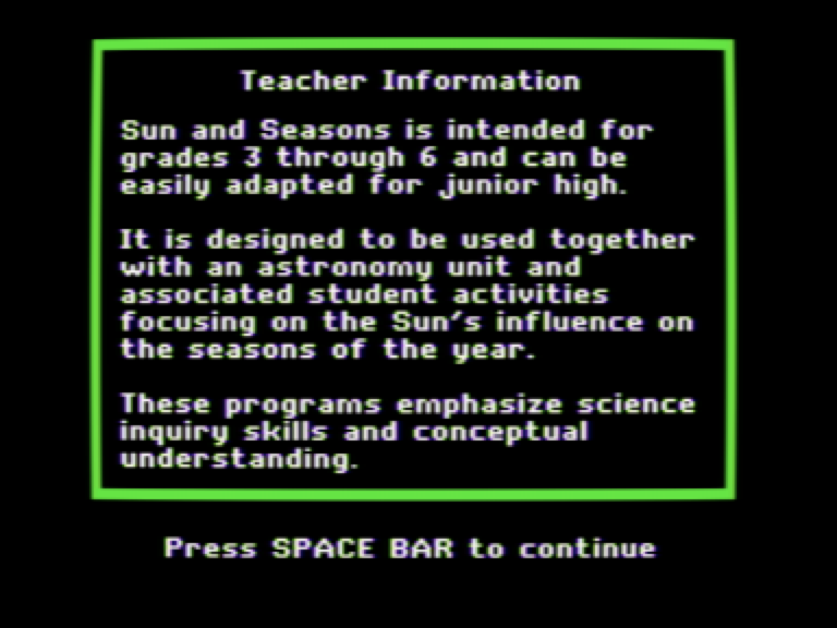 Sun and Seasons screenshot 3 of 5