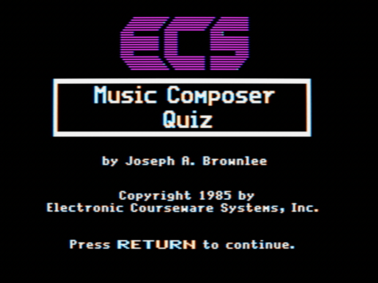 Music Composer Quiz screenshot 1 of 3