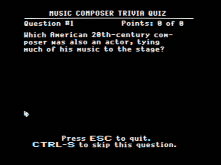 Music Composer Quiz screenshot 3 of 3