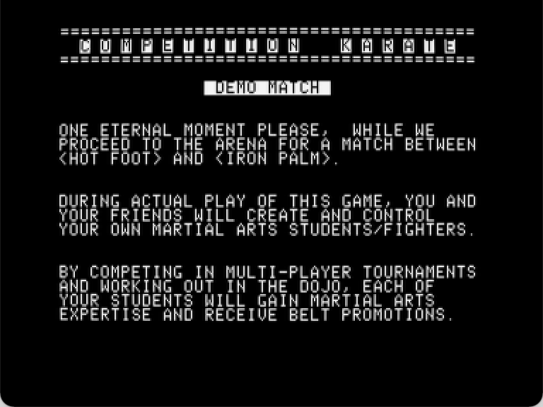 Competition Karate screenshot 2 of 3