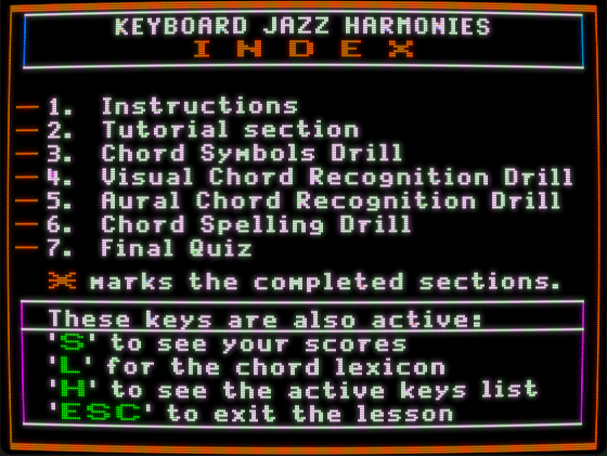 Keyboard Jazz Harmonies screenshot 2 of 4