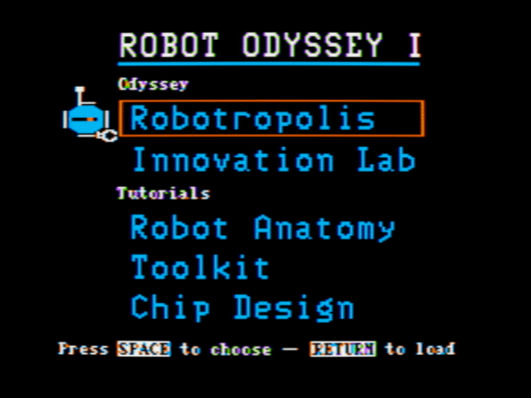 Robot Odyssey I screenshot 3 of 4