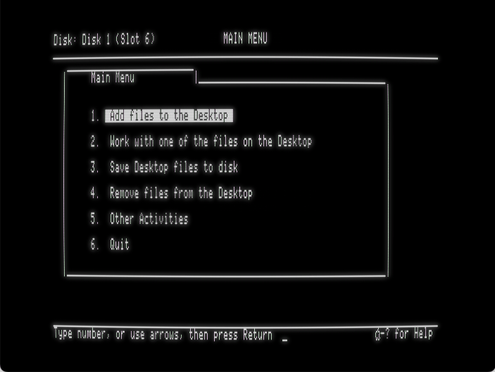AppleWorks screenshot 3 of 4