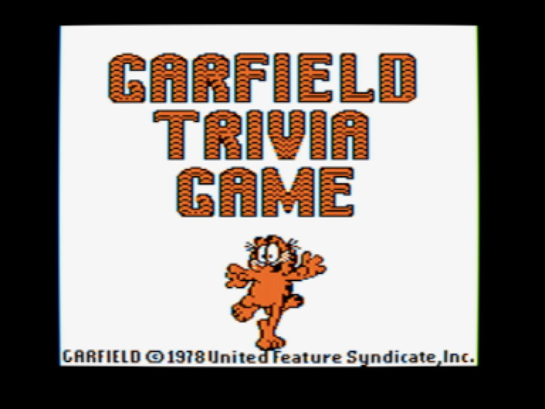 Garfield Trivia Game screenshot 1 of 6