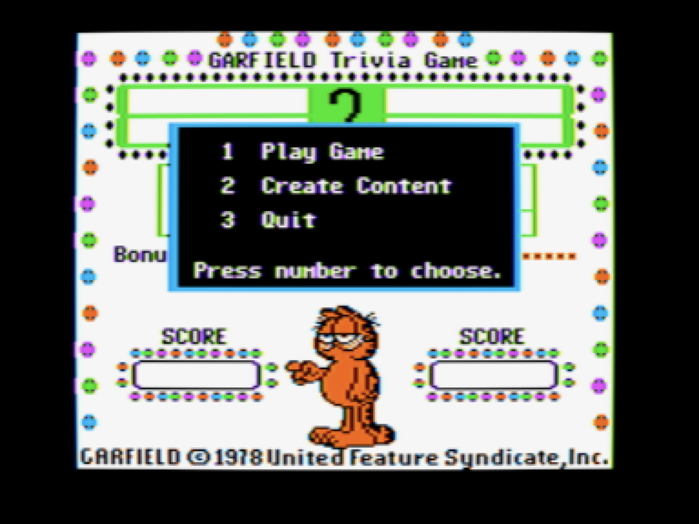 Garfield Trivia Game screenshot 4 of 6