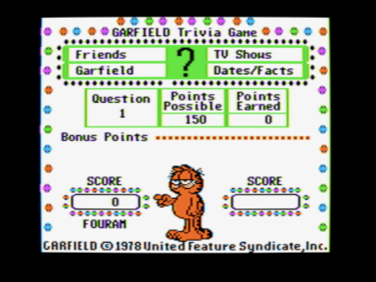 Garfield Trivia Game screenshot 5 of 6