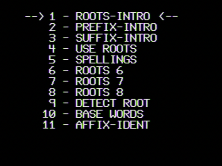 Roots/Affixes screenshot 2 of 4