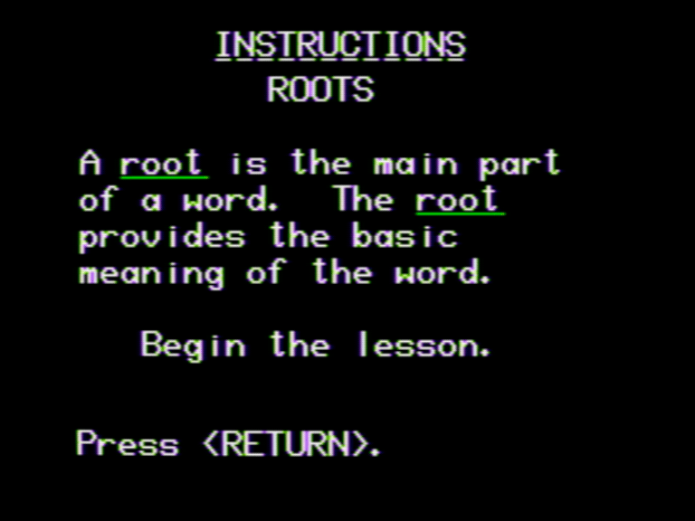Roots/Affixes screenshot 3 of 4