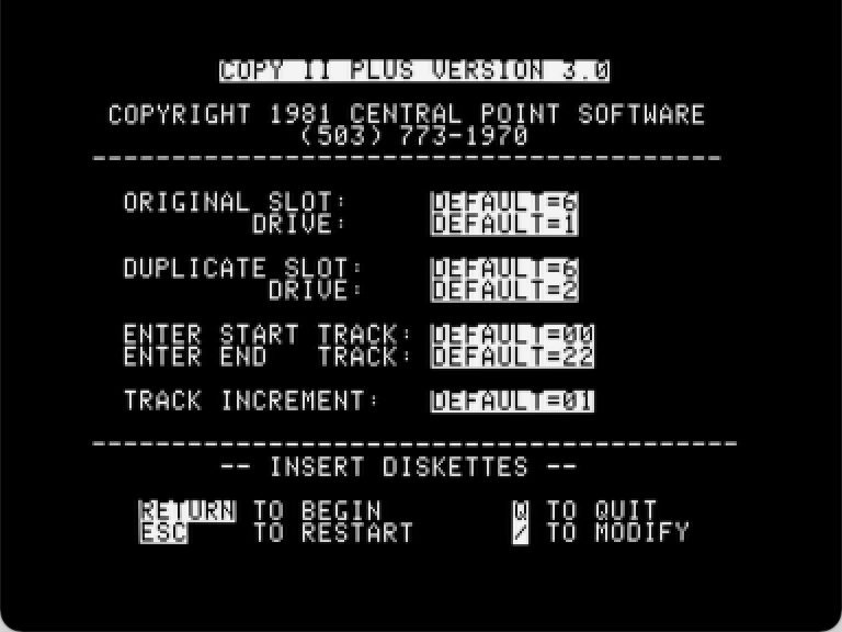 Copy II Plus