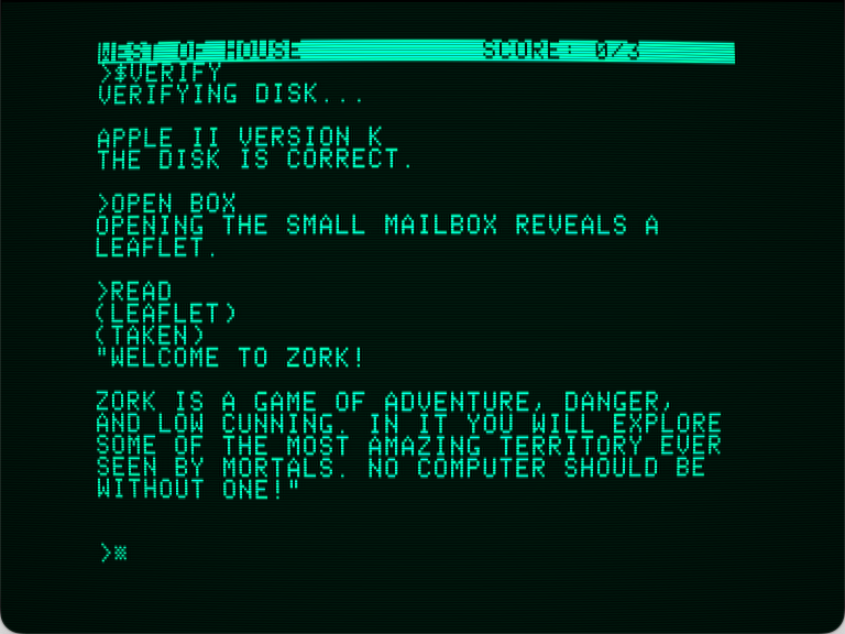 Zork I: The Great Underground Empire screenshot 3 of 3
