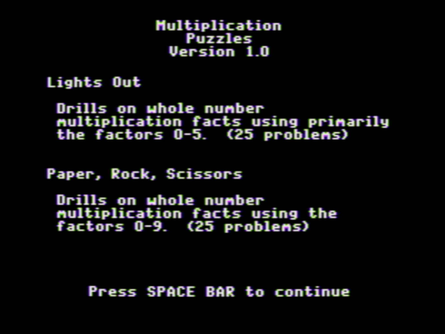 Multiplication Puzzles screenshot 3 of 3