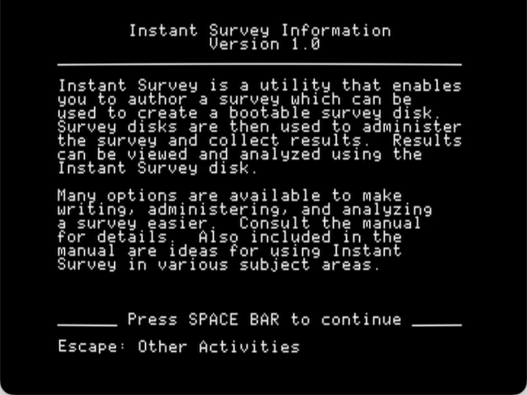 Instant Survey screenshot 3 of 4