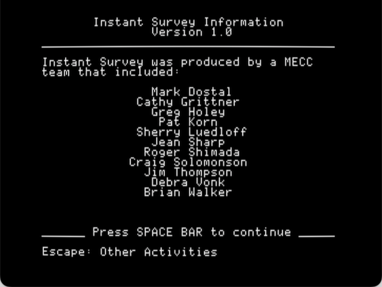 Instant Survey screenshot 4 of 4