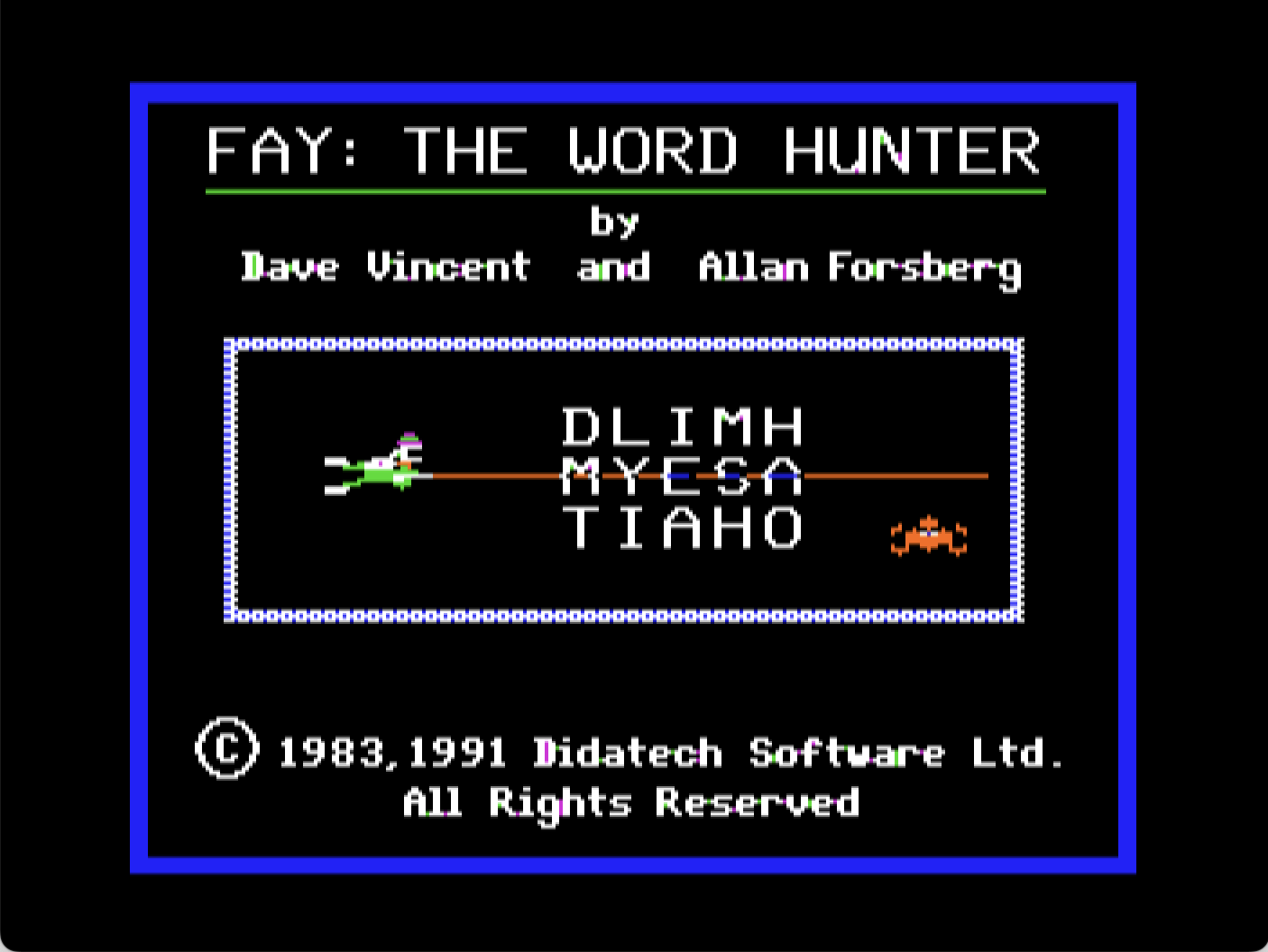 Fay: The Word Hunter screenshot 1 of 3