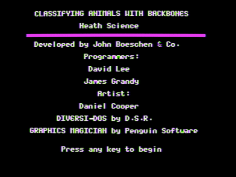 Classifying Animals with Backbones screenshot 1 of 5