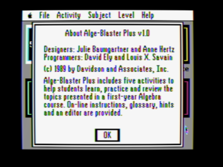 Alge-Blaster Plus! screenshot 3 of 4