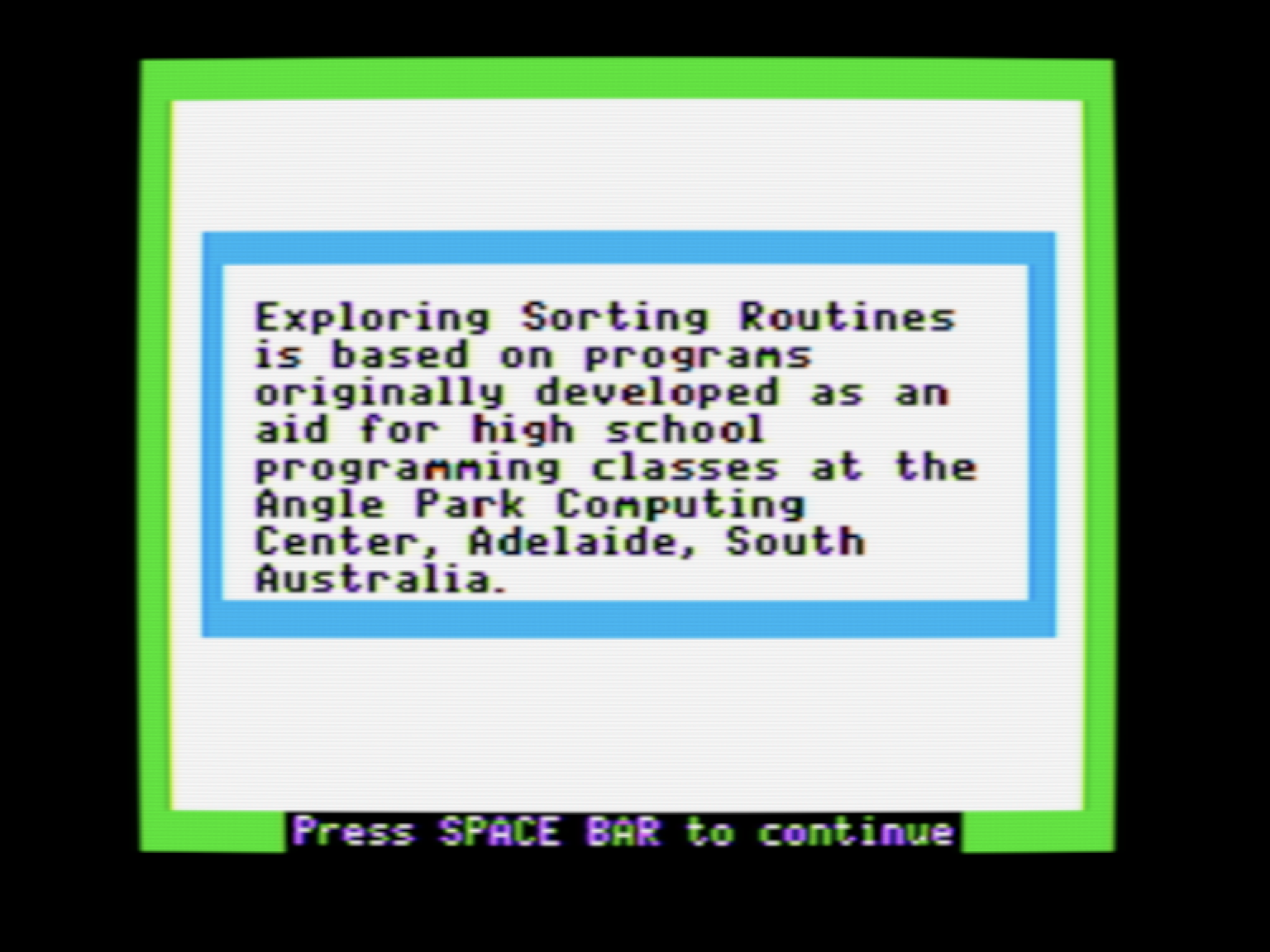 Exploring Sorting Routines screenshot 2 of 4