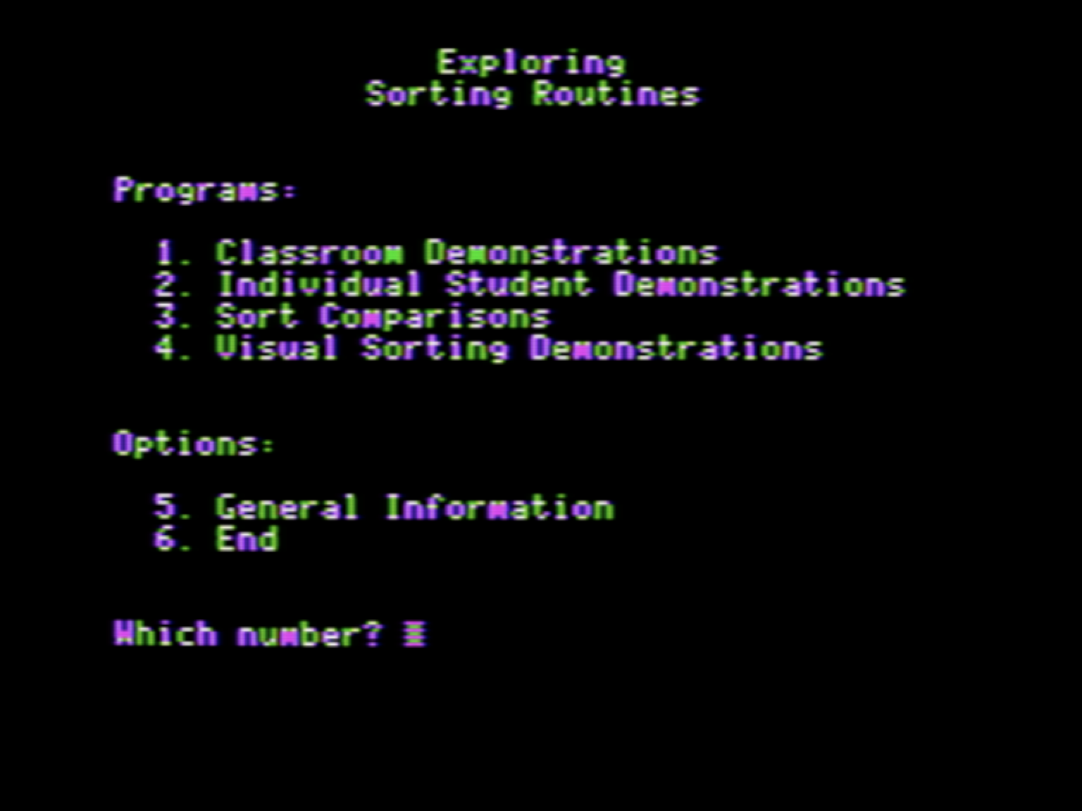 Exploring Sorting Routines screenshot 3 of 4