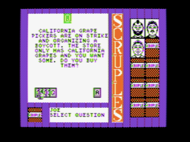 A Question of Scruples screenshot 2 of 3
