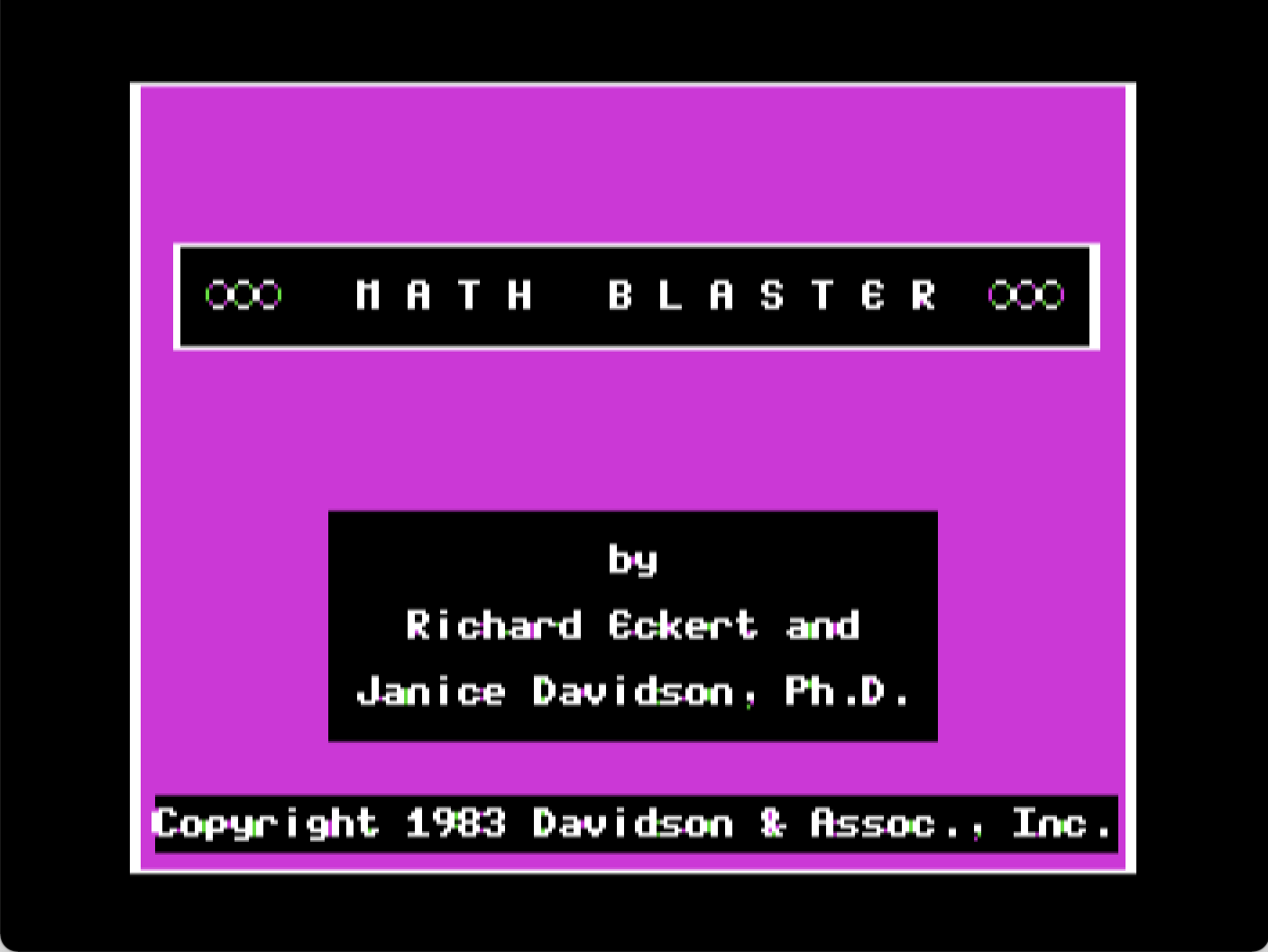 Math Blaster! screenshot 1 of 4