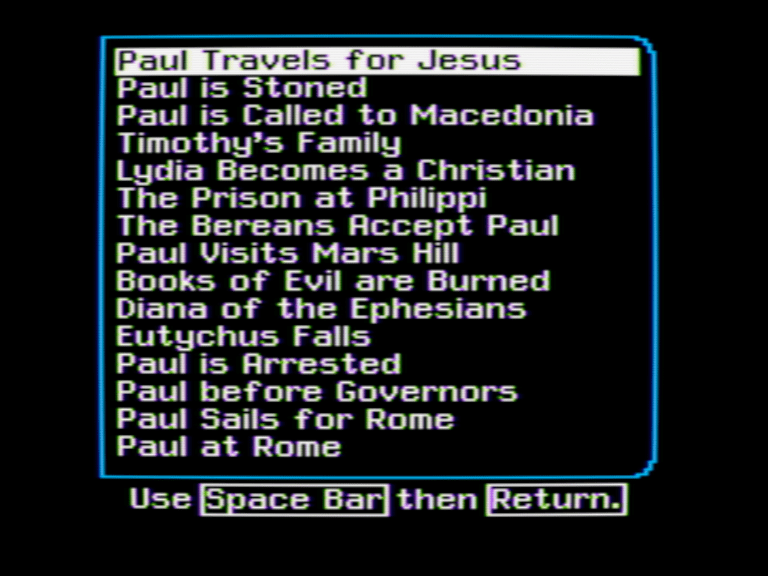 Paul's Missionary Journeys screenshot 2 of 3